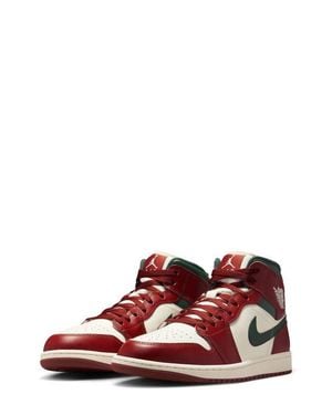 Nike Air 1 Mid Sneaker - Red