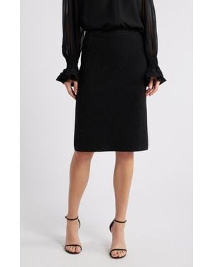 Kobi Halperin Winslet Beaded Skirt - Black