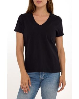 Threads For Thought Aria Essential Organic Cotton T-Shirt - Black