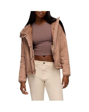 Prana Encinitas Quilted Jacket - Brown