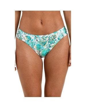 Sunshine 79 Free Spirit Shirred Hipster Bikini Bottoms - Blue