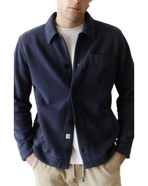 Marine Layer Cloud 9 Fleece Overshirt - Blue