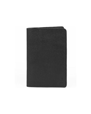 Deux Mains Operators Passport Cover - Black