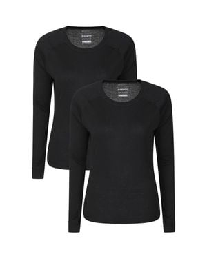 Mountain Warehouse Talus Thermal Base Layer Top - Black