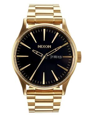 Nixon Sentry Bracelet Watch - Black