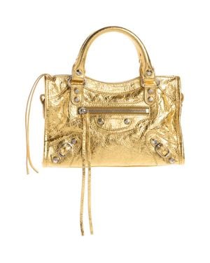 BALENCIAGA　LE CITY MINI ゴールド Le City Bag Small in Black | Balenciaga US