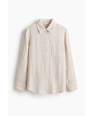 H&M Linen Shirt - White