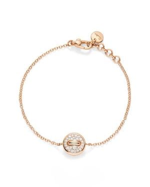Pomellato Pom Pom Pavé Diamond Dot Bracelet - White