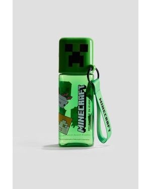 H&M Printed Water Bottle - Green