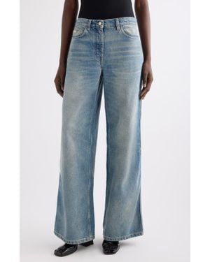 Courreges Hammer Baggy Jeans - Blue