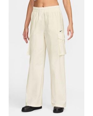 Nike Sportswear Everything Wovens Mid-Rise Cargo Pants - Natural