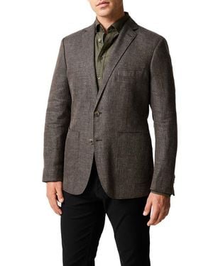 Rodd & Gunn The Cascades Slub Linen & Wool Sport Coat - Black