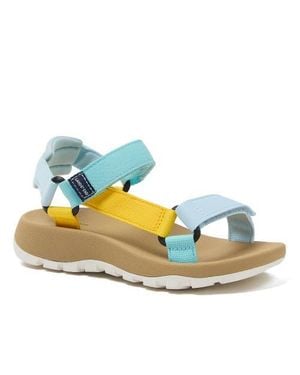 Lands' End Kids Colorful Traveler Sport Strap Sandals - Blue