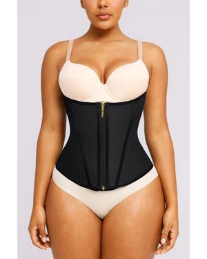 Shapellx Body Shaper Latex Waist Sneaker - Black