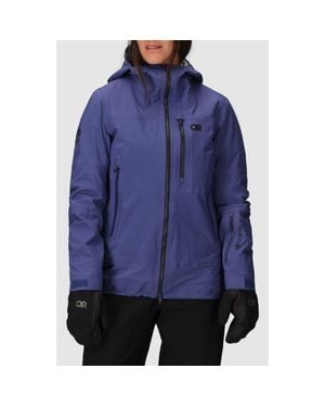 Outdoor Research Hemispheres Team Gore-Tex Waterproof Jacket - Blue