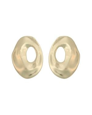 Panacea Circle Earrings - White