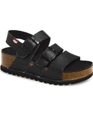 On Foot Naoshima Slingback Sandal - Black