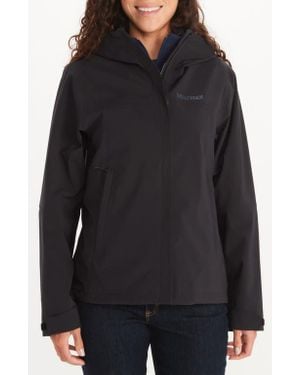 Marmot Precip Eco Pro Waterproof Hooded Jacket - Black
