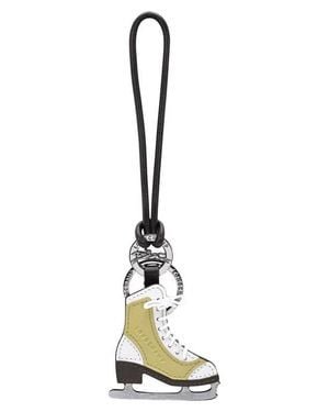 Longchamp Ice Skate Bag Charm - Metallic