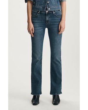 Mavi Molly Mid Rise Bootcut Jeans - Blue