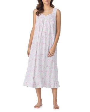 Eileen West Cotton Nightgown - Multicolor