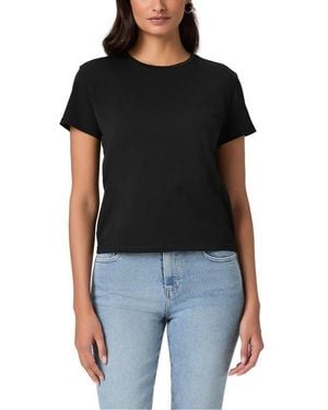 PAIGE Haven Pima Cotton T-Shirt - Black