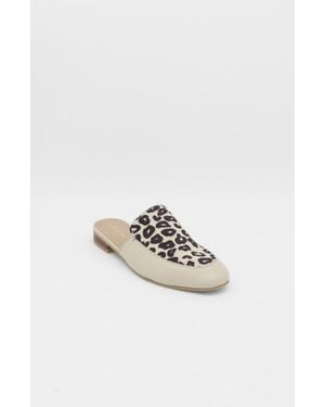 Stivali New York Tenerezza Slip-On Leather Mules - White