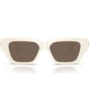 Versace 53Mm Square Sunglasses - Gray