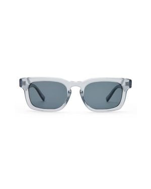 Le Specs Iceman 52Mm Square Sunglasses - Blue