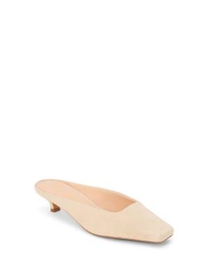 Matisse Classy Kitten Heel Mule - Natural