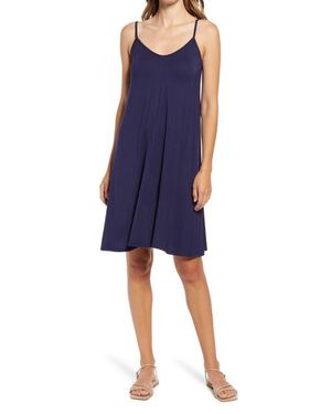 Loveappella Godet Slipdress - Blue