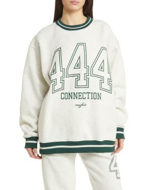 The Mayfair Group 444 Fleece Crewneck Sweatshirt - Gray