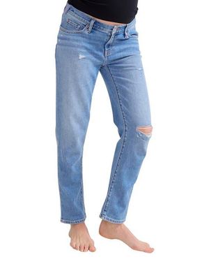 HATCH The Under The Bump Boyfriend Maternity Jeans - Blue