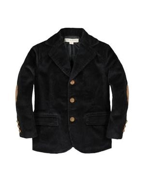 Hope & Henry Baby Boys' Organic Corduroy Blazer, Infant - Black