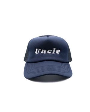 Rey To Z Uncle Foam Trucker Hat - Blue