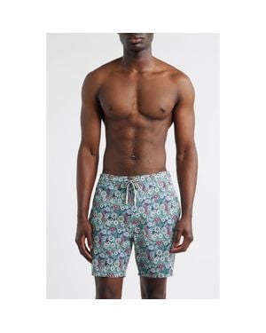 Johnnie-o Ponderosa Swim Trunks - Blue