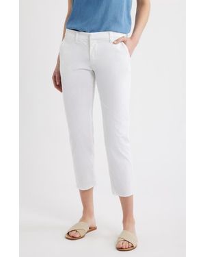 Frank & Eileen Wicklow Crop Chinos - White