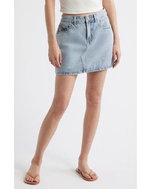 Rip Curl Tabby 2.0 Denim Miniskirt - Blue