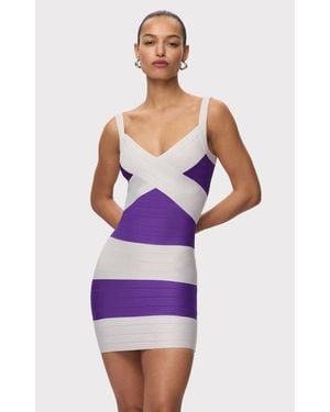 Hervé Léger The Vip Dress - Purple