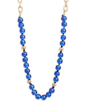 Soko Umbo Statement Necklace - Blue