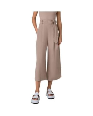 Akris Punto Fiorella Belted Culottes - Brown
