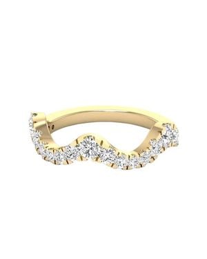 Everlee Wave Lab Diamond Band - Metallic
