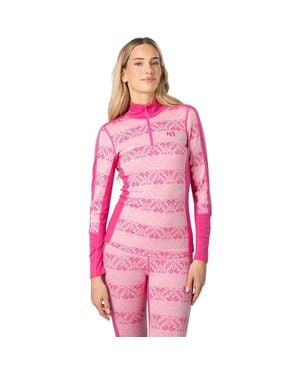 Kari Traa Anna 1/2-Zip Top - Pink