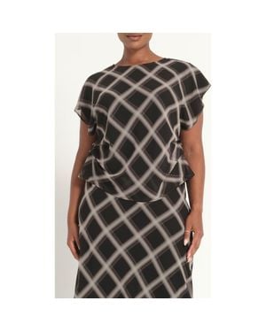 Estelle Cameron Woven Top - Black