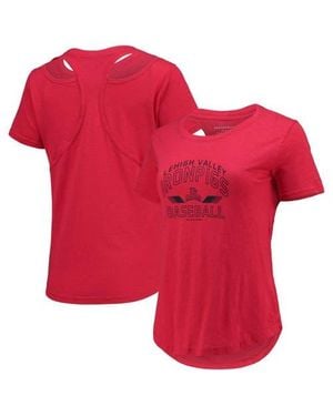 Boxercraft Lehigh Valley Ironpigs Cut It Out T-Shirt - Red