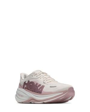 Hoka One One Clifton Pro Glimmer Running Shoe - Pink