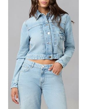 Lola Denim Sabrina Classic Denim Jacket - Blue