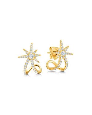 Graziela Starburst Ear Cuffs - Metallic