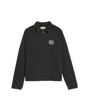 Honor The Gift Honeycomb Quarter Zip Pullover - Black