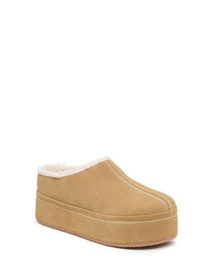 Kelsi Dagger Brooklyn Torrence Faux Shearling Lined Platform Clog - Multicolor